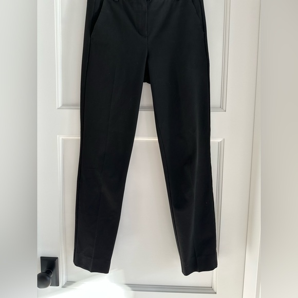 J Crew Mercantile Slim-fit full-length trouser pants black size 0 - Picture 8 of 10